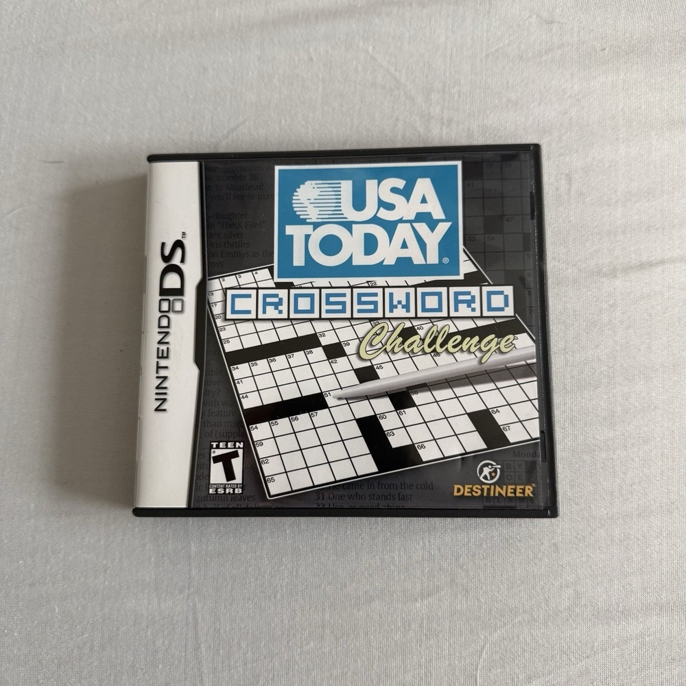 USA Today Crossword Challenge Nintendo DS 2008‎ Cruciverbalists 600 Puzzles